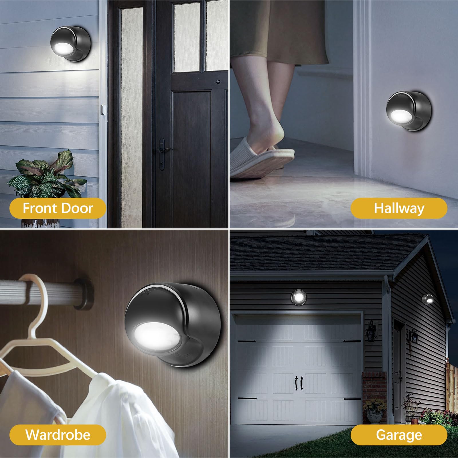 Battery-powered installation for ProGreen lights with no wiring required.