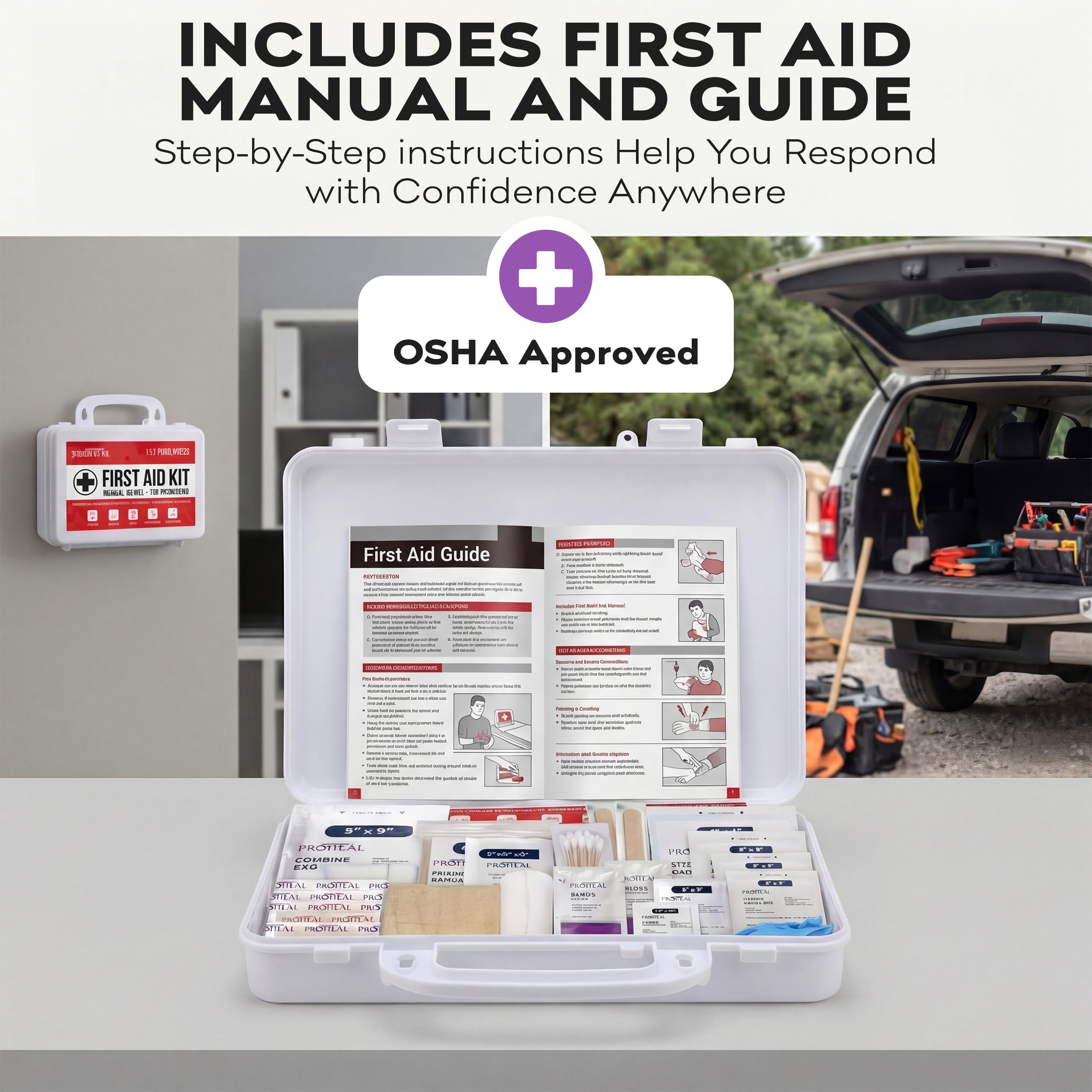 ProHeal travel-friendly kit supports safety on the road or in transit