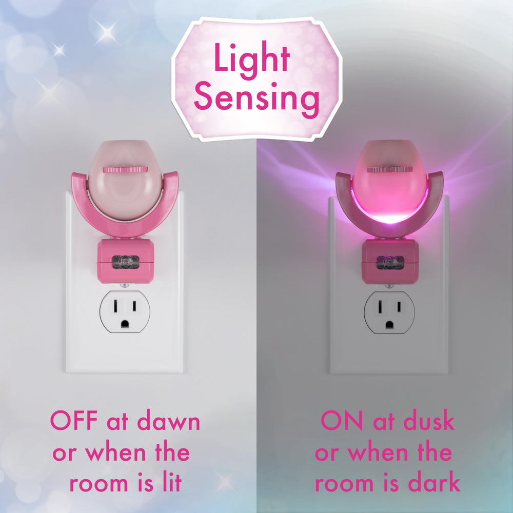 Projectables Disney Princess Night Light projects a 3-foot image on walls or ceilings.