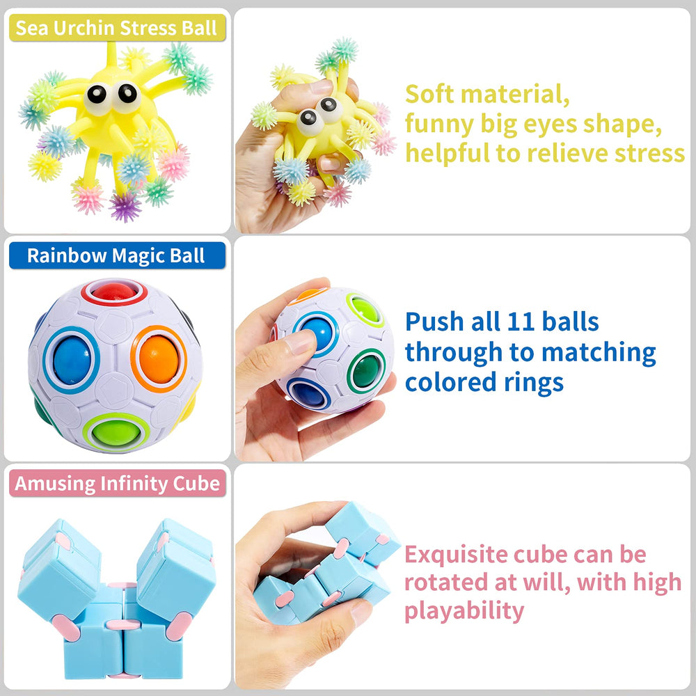 PROJOYOU mochi squishy variety showcases tactile textures for calm, distraction, and creativity