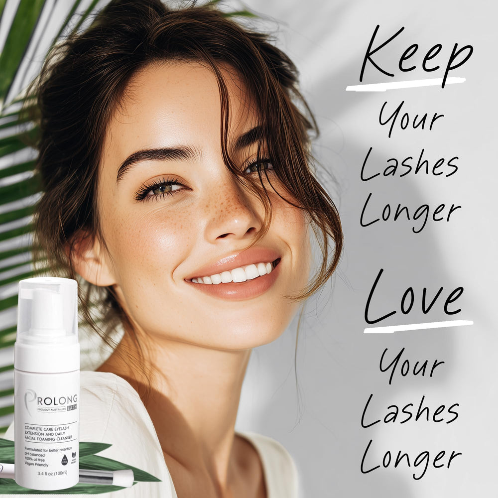 PROLONG LASH brush closeup with precise bristles for safe cleansing