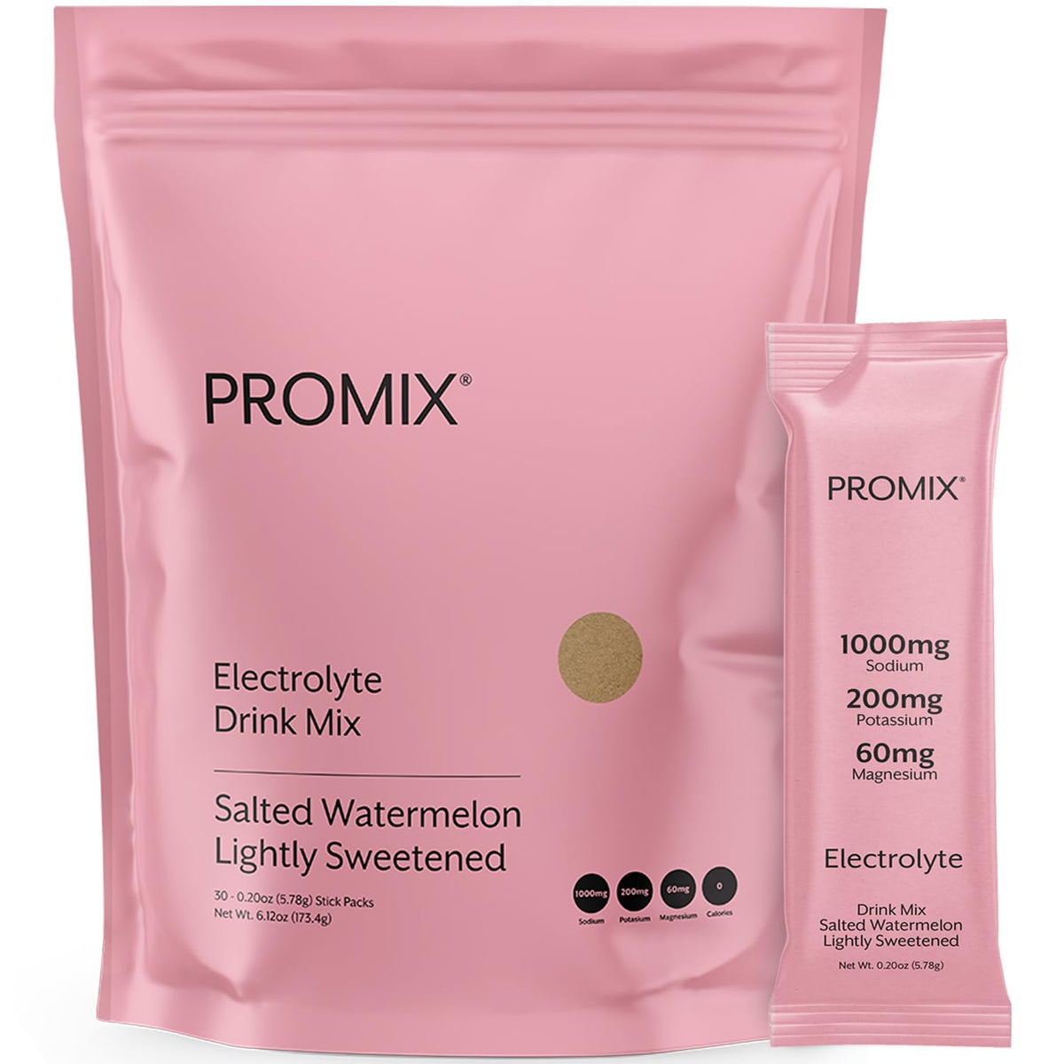 Promix Nutrition Electrolytes Watermelon stick pack for easy on the go hydration