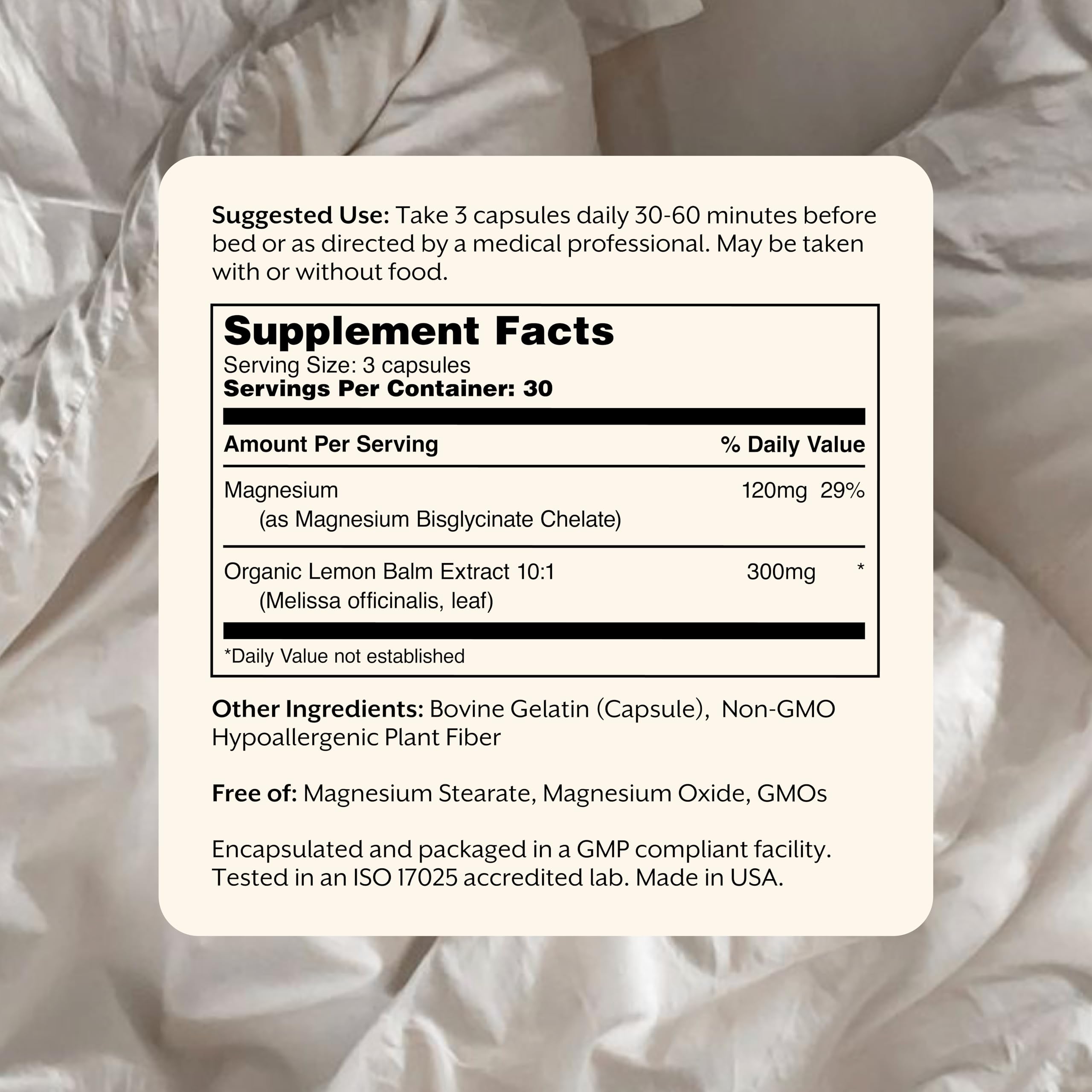 Promix Nutrition Relax magnesium bisglycinate capsule supports muscle recovery and gentle digestion.
