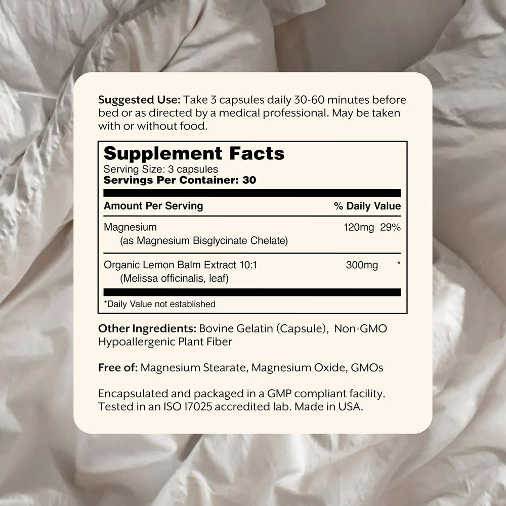 Promix Nutrition Relax magnesium bisglycinate capsule supports muscle recovery and gentle digestion.
