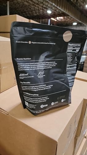 Promix Nutrition Whey Isolate Chocolate shake glass showing rich flavor and recovery support.