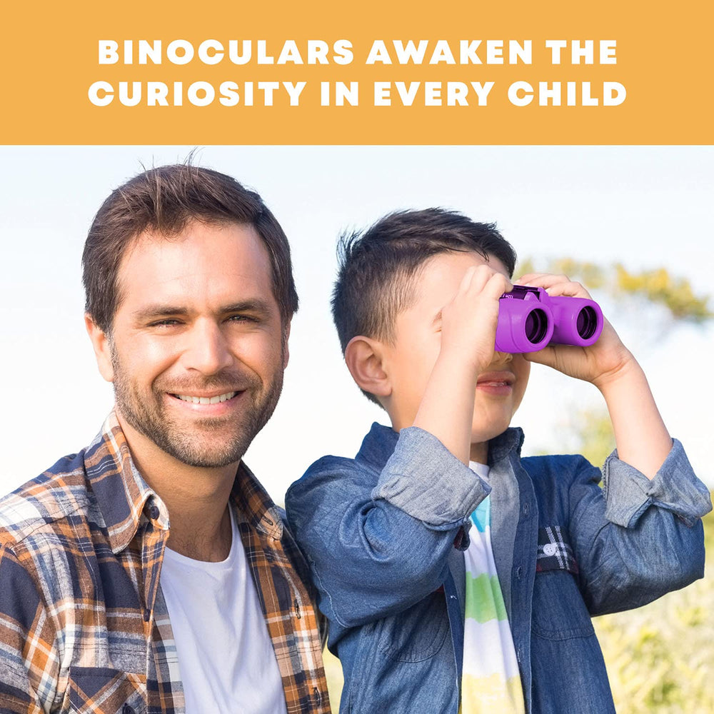 Promora binoculars neck strap keeps the set secure on curious hikes