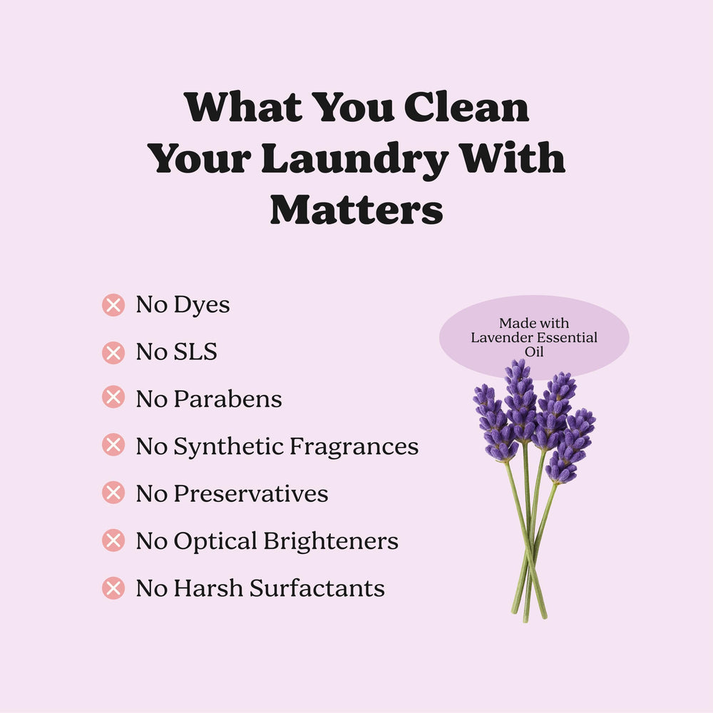 Pronounce laundry powder unscented option for sensitive skin.