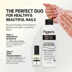 Pronto cuticle oil drops nourish nails and soothe dry cuticles