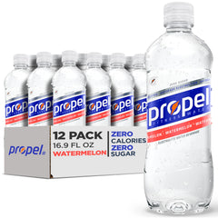 Propel Electrolyte Watermelon bottle front view showing refreshing hydration