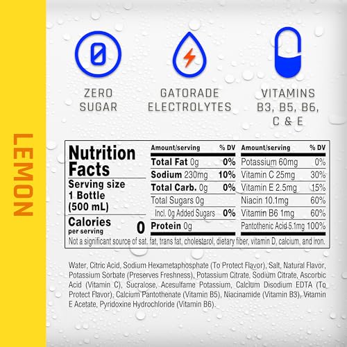 Propel Lemon bottle pouring into glass for mid-workout hydration.