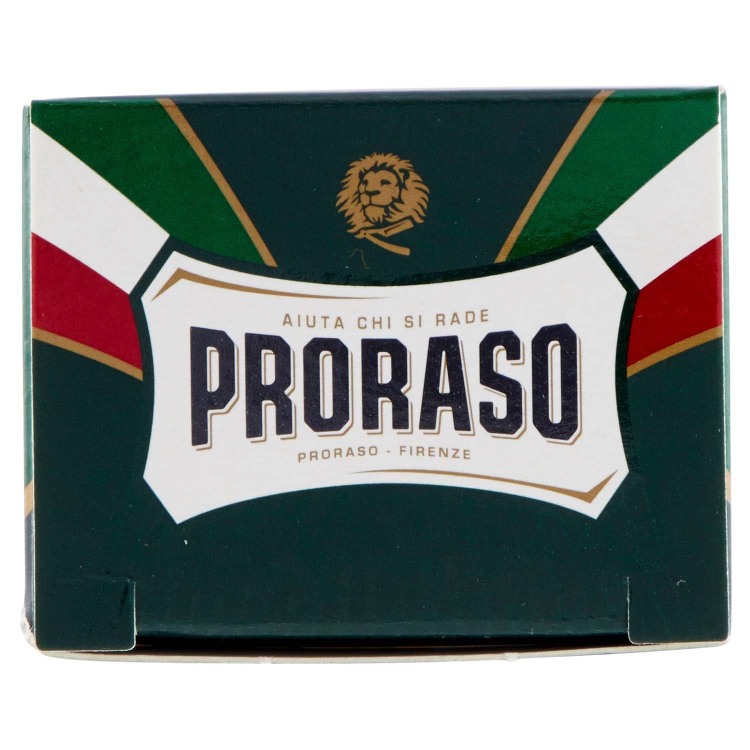Proraso professional shaving brush helps apply lather evenly across the face.