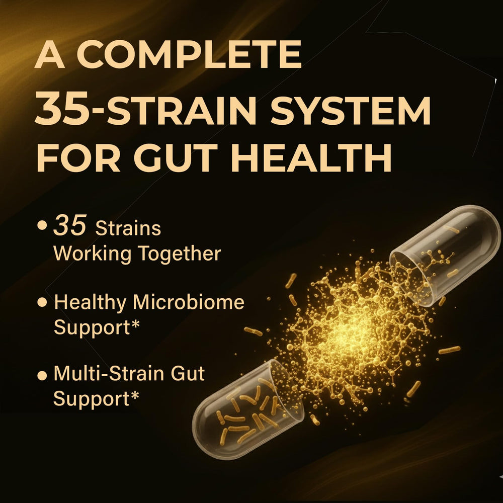 Proriginal Probiotics with prebiotics and enzymes supports digestion and nutrient absorption.