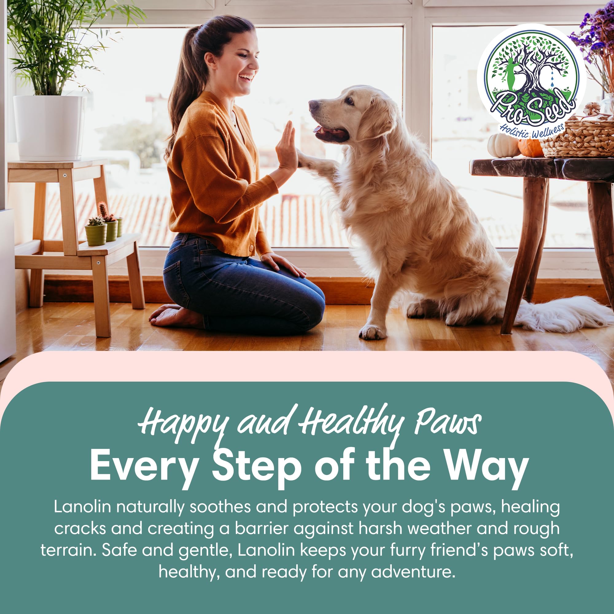 ProSeed Holistic Wellness baby-safe lanolin for diaper bag use.