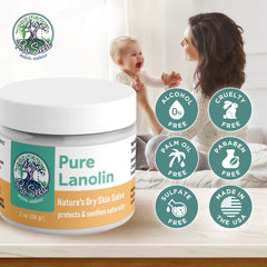 ProSeed Holistic Wellness nursing balm for breastfeeding and baby comfort.
