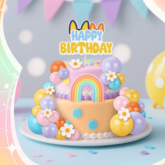 ProSuites daisy topper small creates delicate accents for cupcakes and mini desserts.