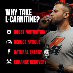ProSupps L-Carnitine Liquid 1500 measuring spoon for precise serving.