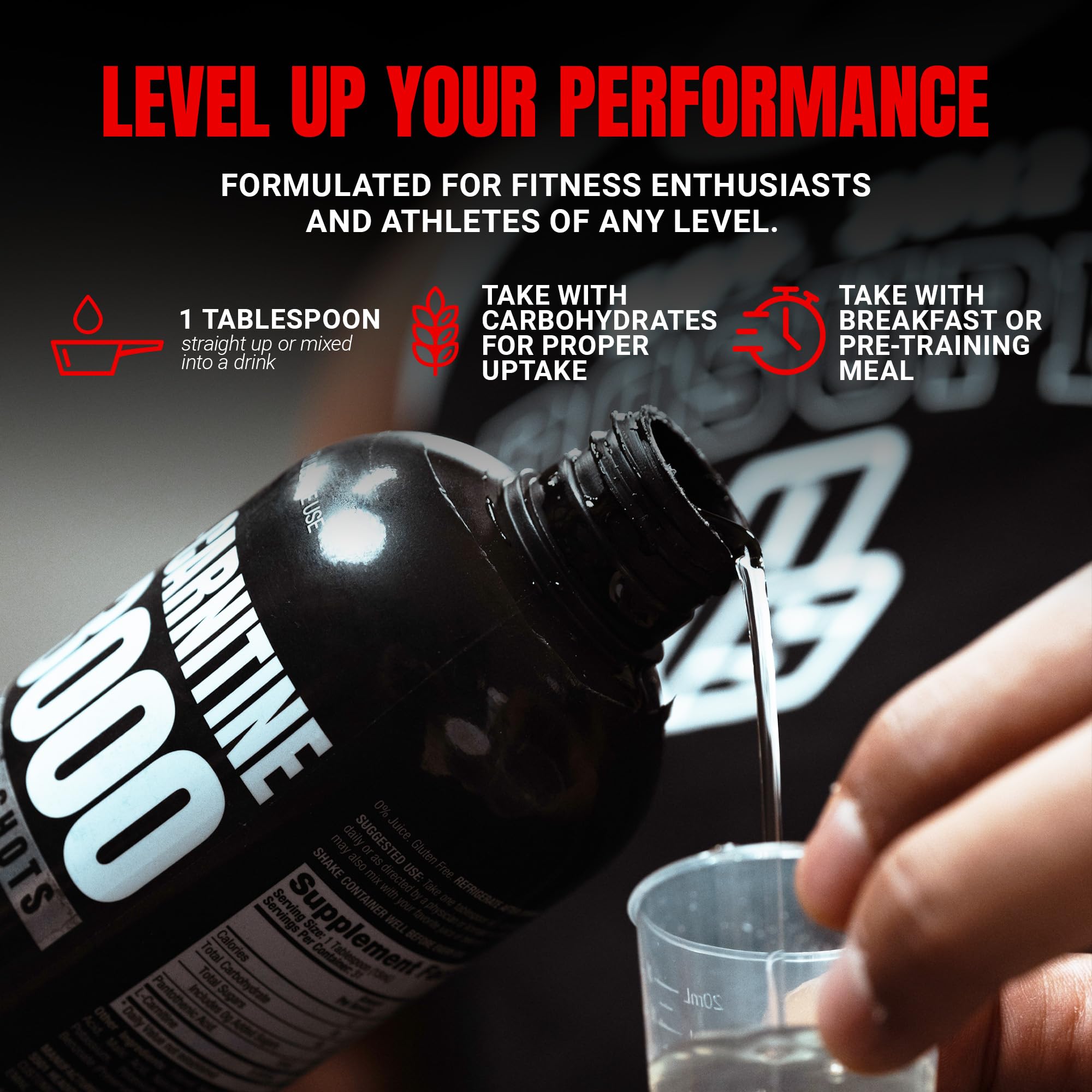 ProSupps L-Carnitine Liquid 3000 fridge storage kept cold for best flavor.