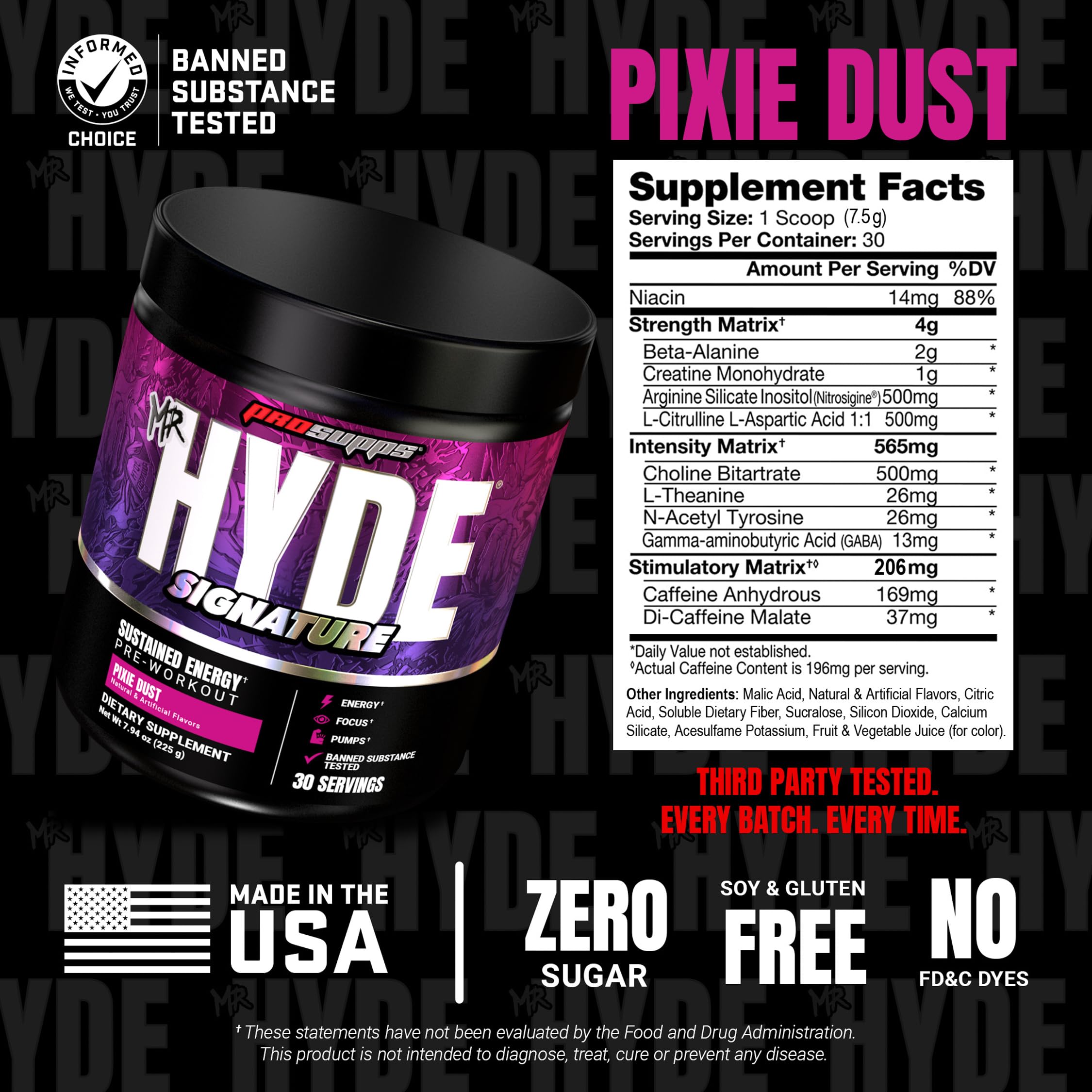 Creatine and Beta-Alanine formula supports endurance during training.