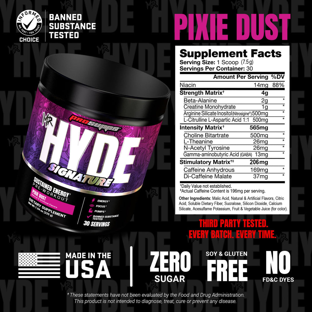 Creatine and Beta-Alanine formula supports endurance during training.