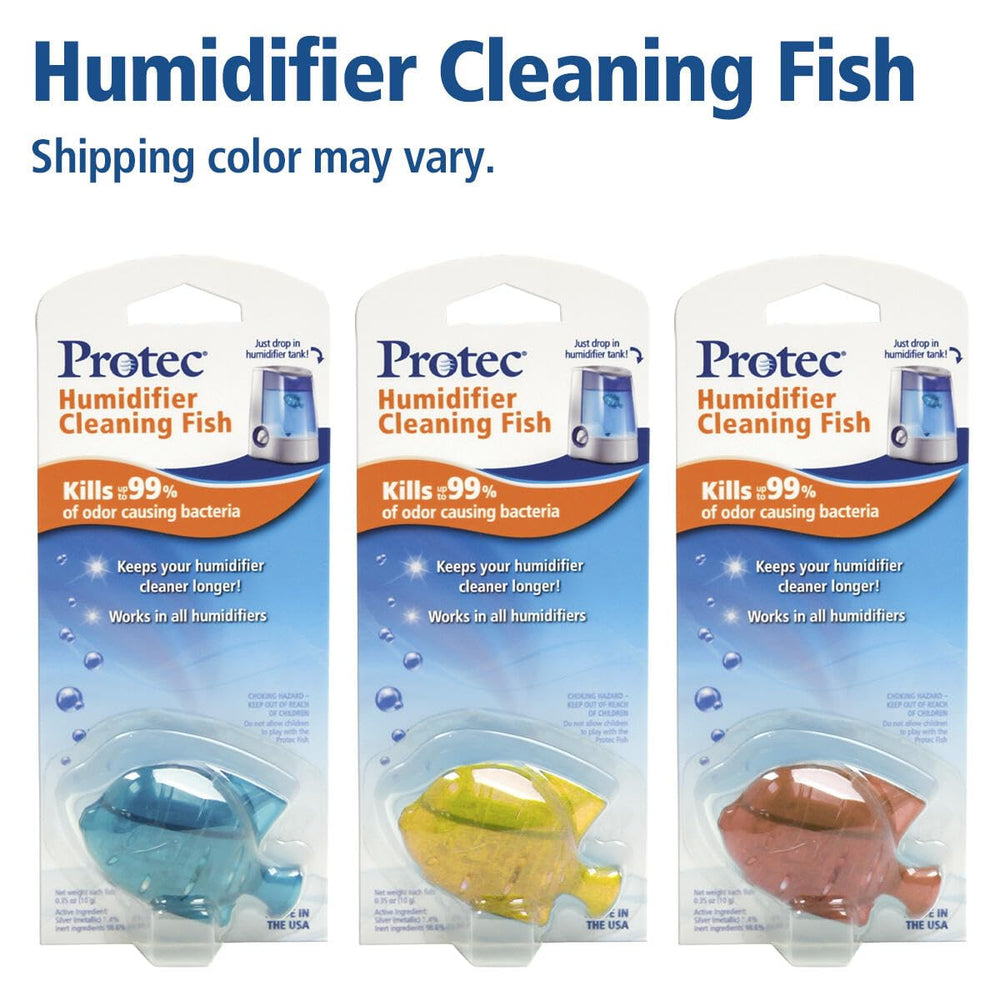 Protec Humidifier Cleaning Fish lasts 30 days in most devices