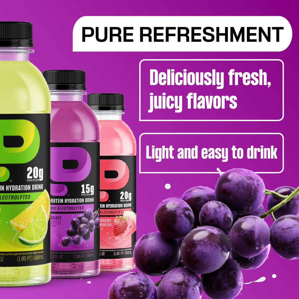 Protein2o Hydration packaging close-up emphasizes clean ingredients and zero added sugar.