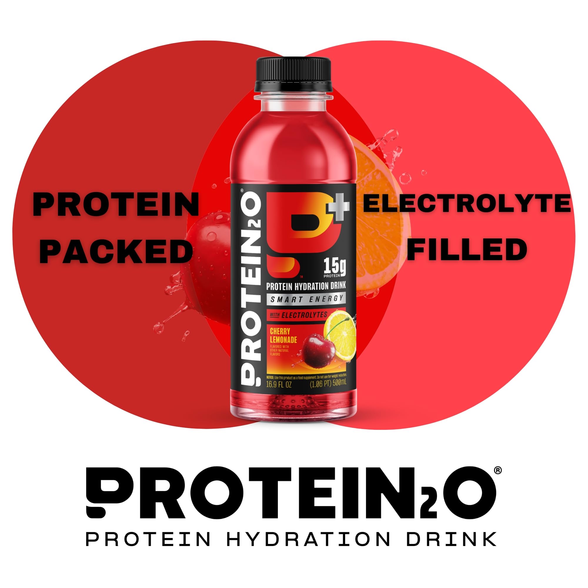Protein2o pack-of-12 bottles ready for gym, commute, or travel.