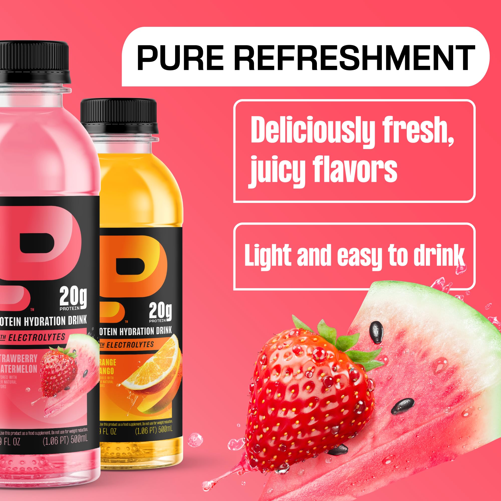 Protein2o variety-pack front shows 12 flavors in a ready-to-drink collection.
