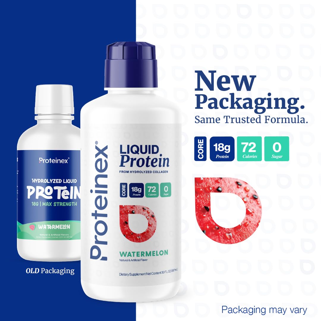 Proteinex bottle seal closeup emphasizes freshness and purity of the product.