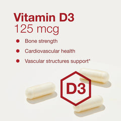 Protocol For Life Balance label design featuring vitamin D3 and K2 MK-7 branding