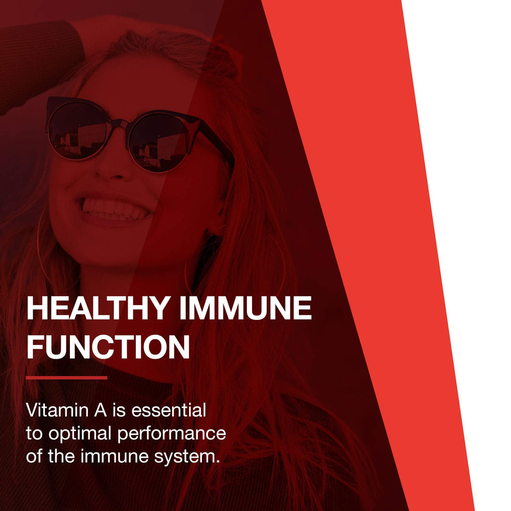 Capsules of PROTOCOL FOR LIFE BALANCE Vitamin A in a daily use setting