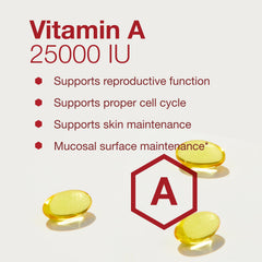 Vitamin A dosage packaging from Protocol For Life Balance for easy daily routine