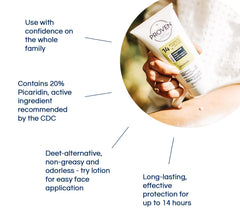 Proven Insect Repellent Lotion used outdoors during camping or hiking