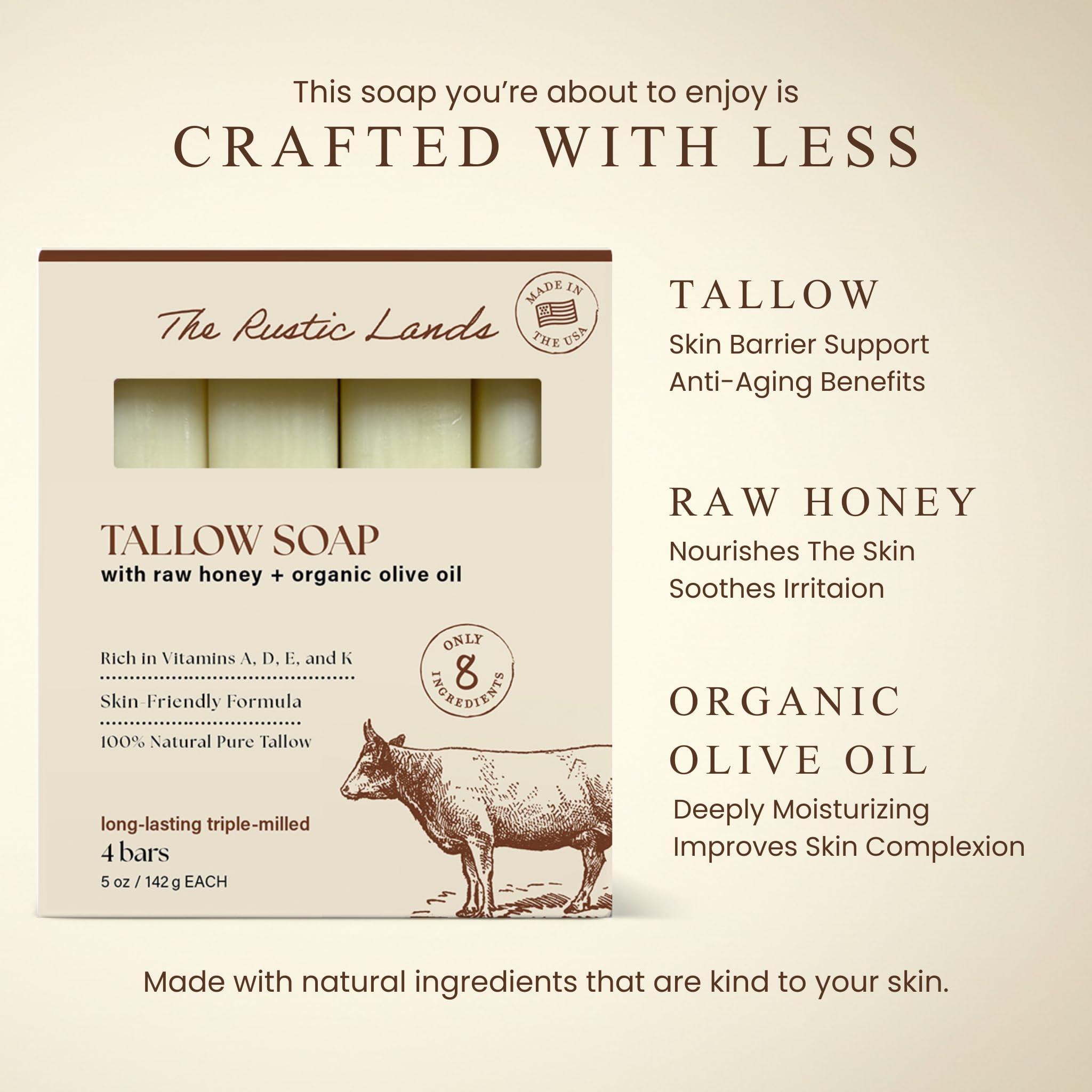 PROVENCE ESSENTIALS The Rustic Lands creamy lather close-up suggesting soothing moisture