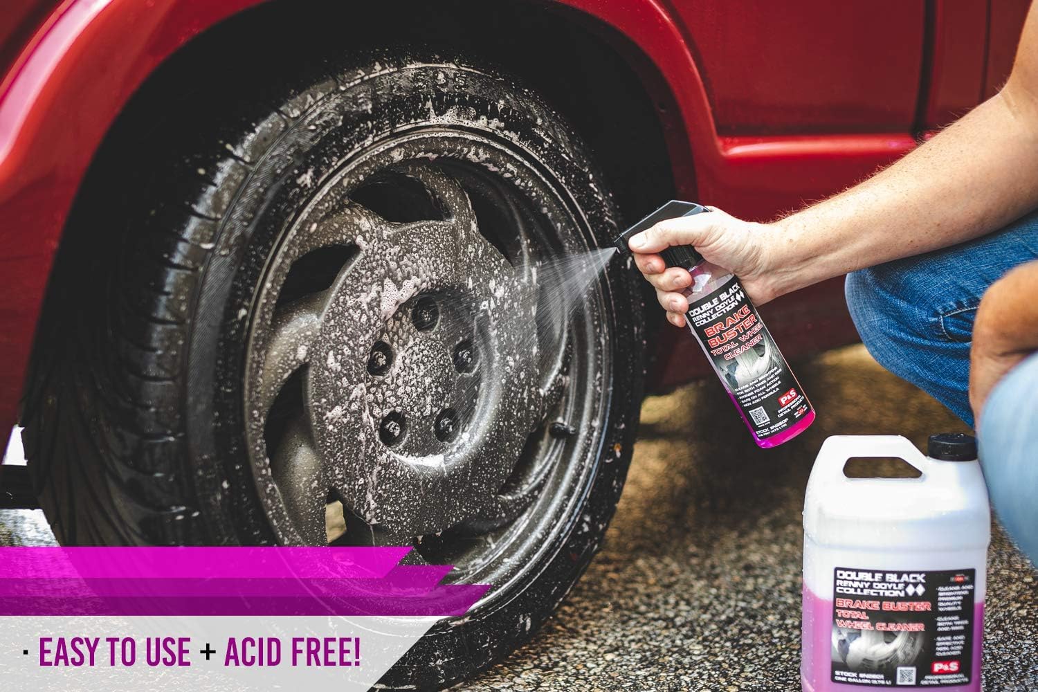 P&S Brake Buster safe on chrome and aluminum wheels