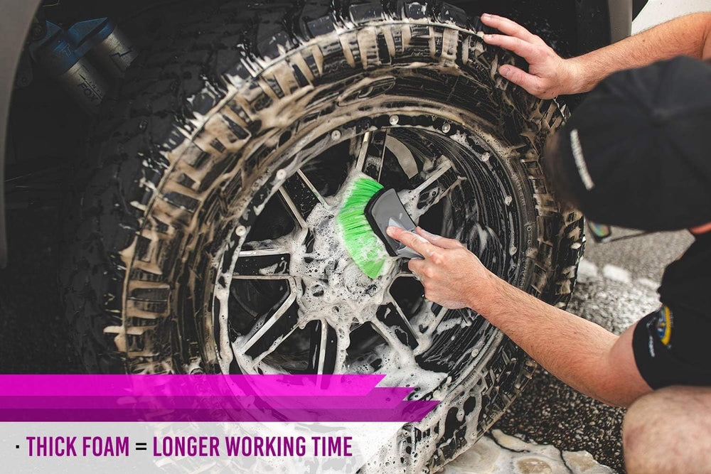 P&S Brake Buster protective coating leaves a cleaning aftercare