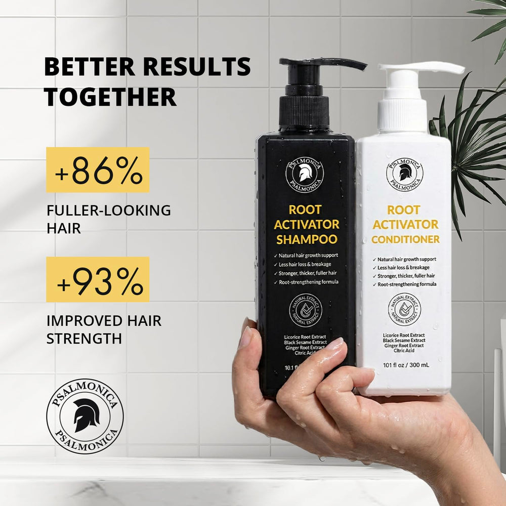Psalmonica Botanical Ingredients Rosemary Ginger: natural blend supports scalp care.