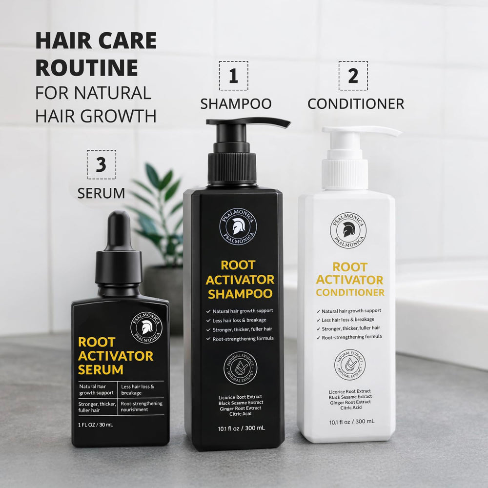 Psalmonica Hair Density After Use: visual improvement with consistent use.