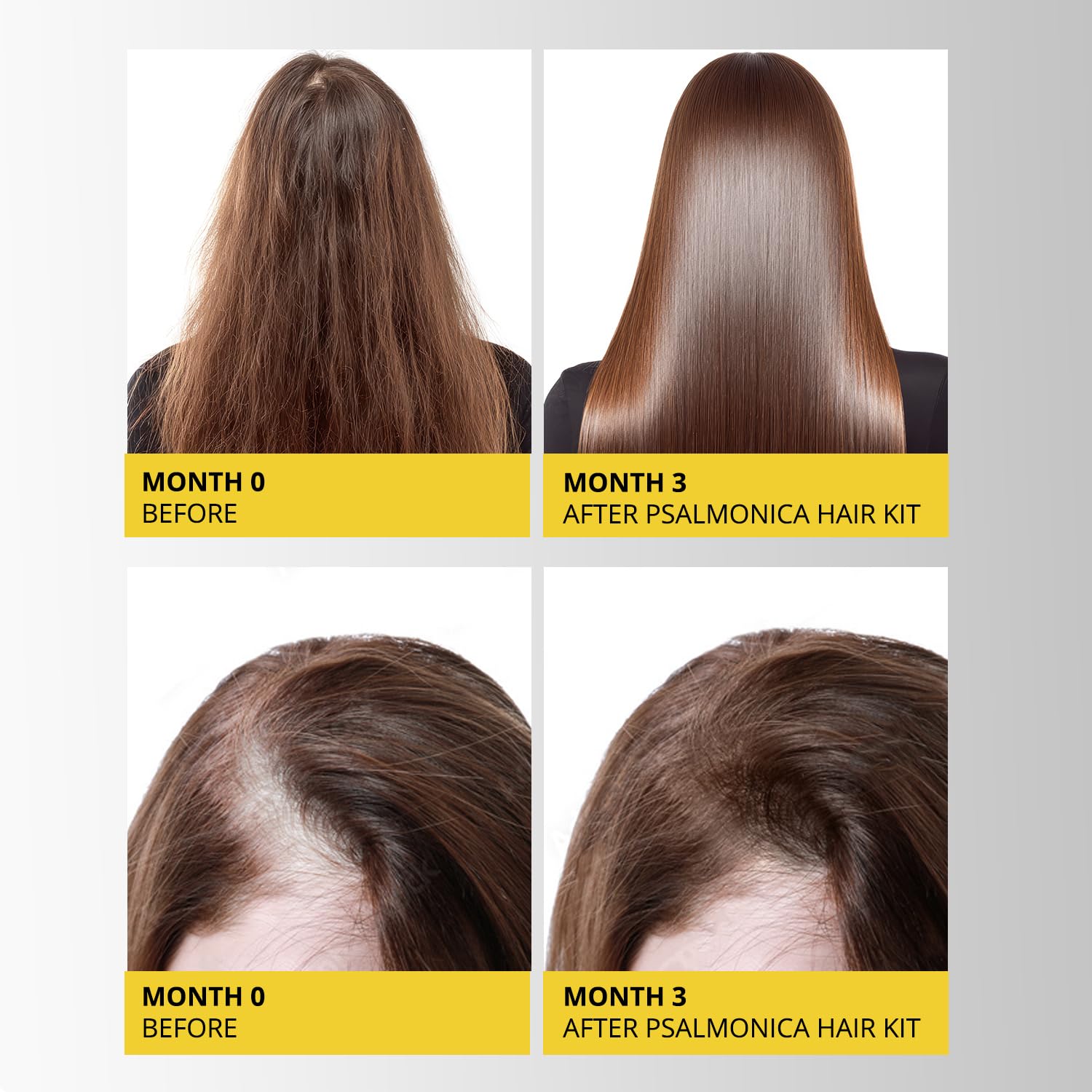 Psalmonica Hair Growth Conditioner, smooths and nourishes for healthier-looking strands.