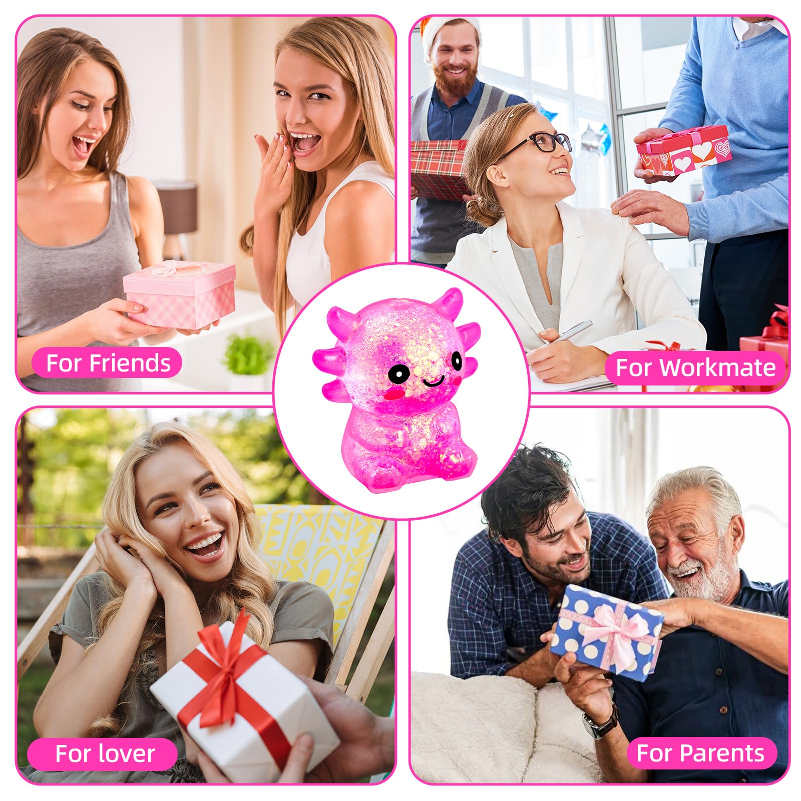 PTDumyjua axolotl stress toy ideal for gifting and celebrations