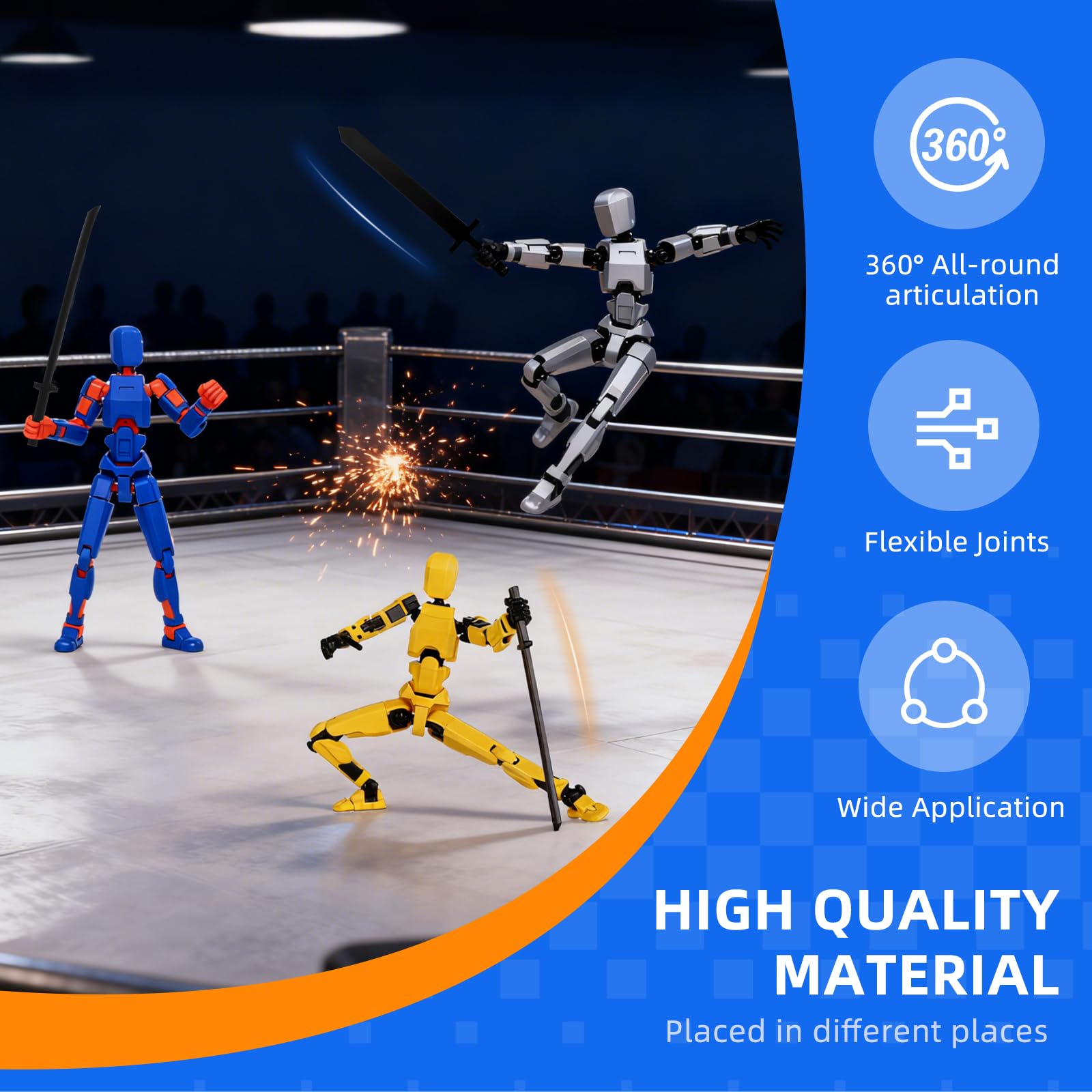 Pthjswj Dummy13 poseable figure in action pose