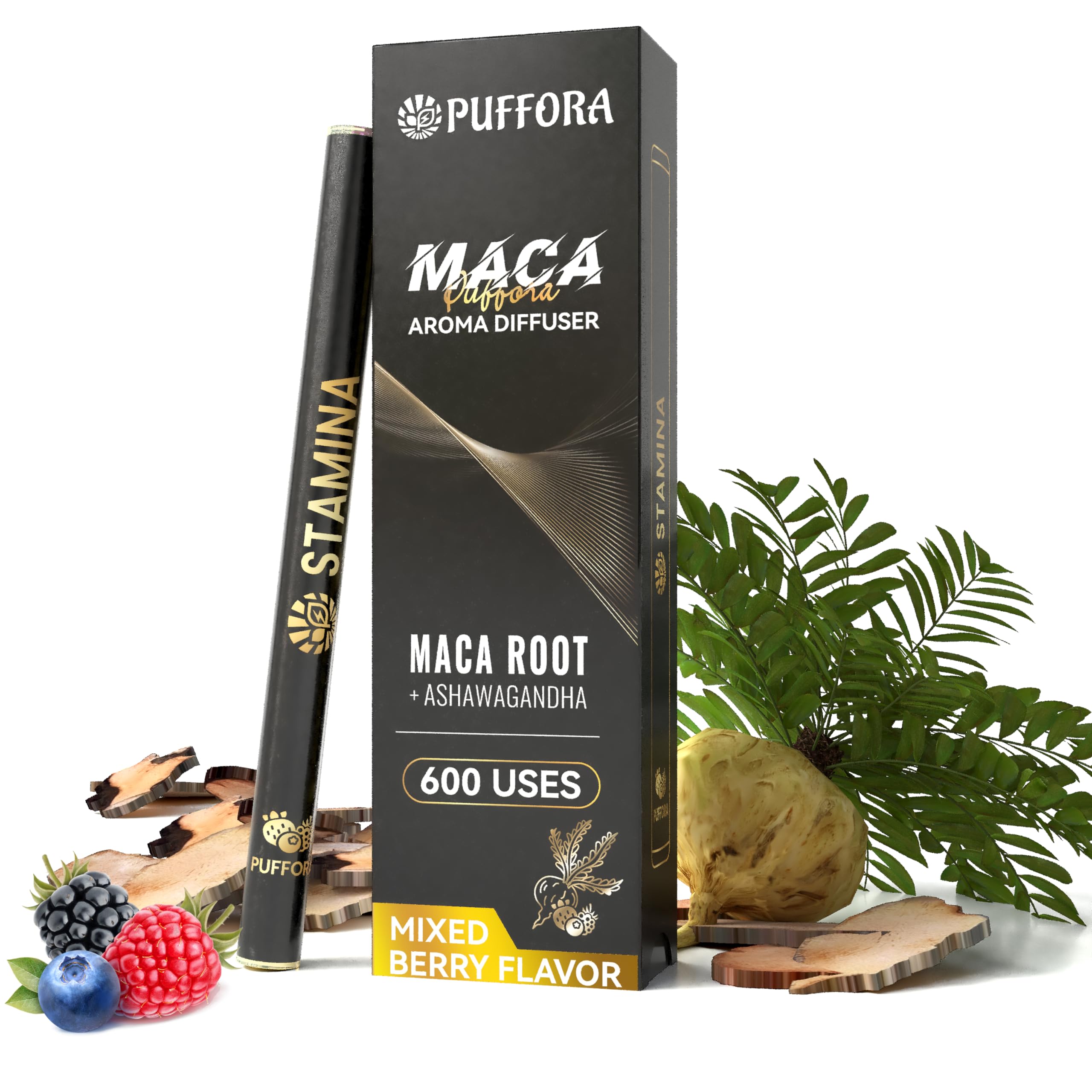 Puffora Energy Diffuser Pen up to 600 uses for long-lasting use