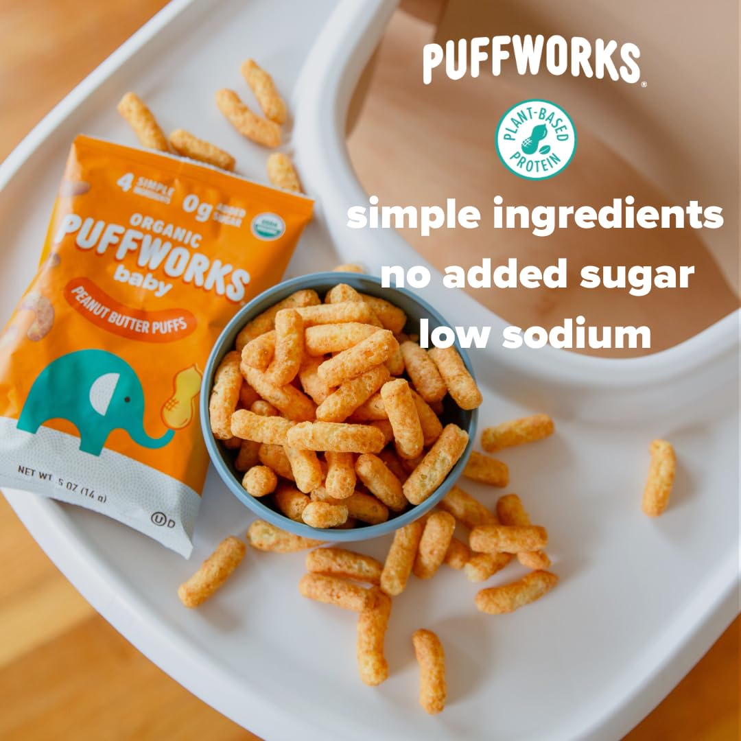 Puffworks Baby gluten-free and kosher certified for inclusive meals.