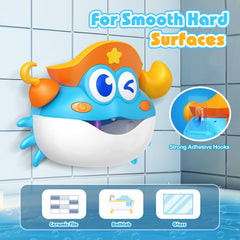 Puidapo crab bath toy features smooth edges for little hands.