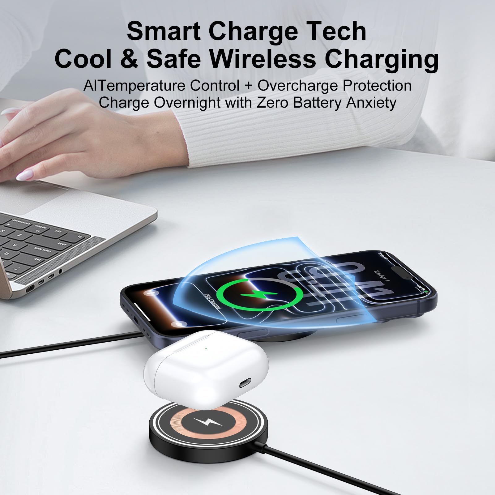 Pukiou S23 Ultra charging with stable magnet during calls