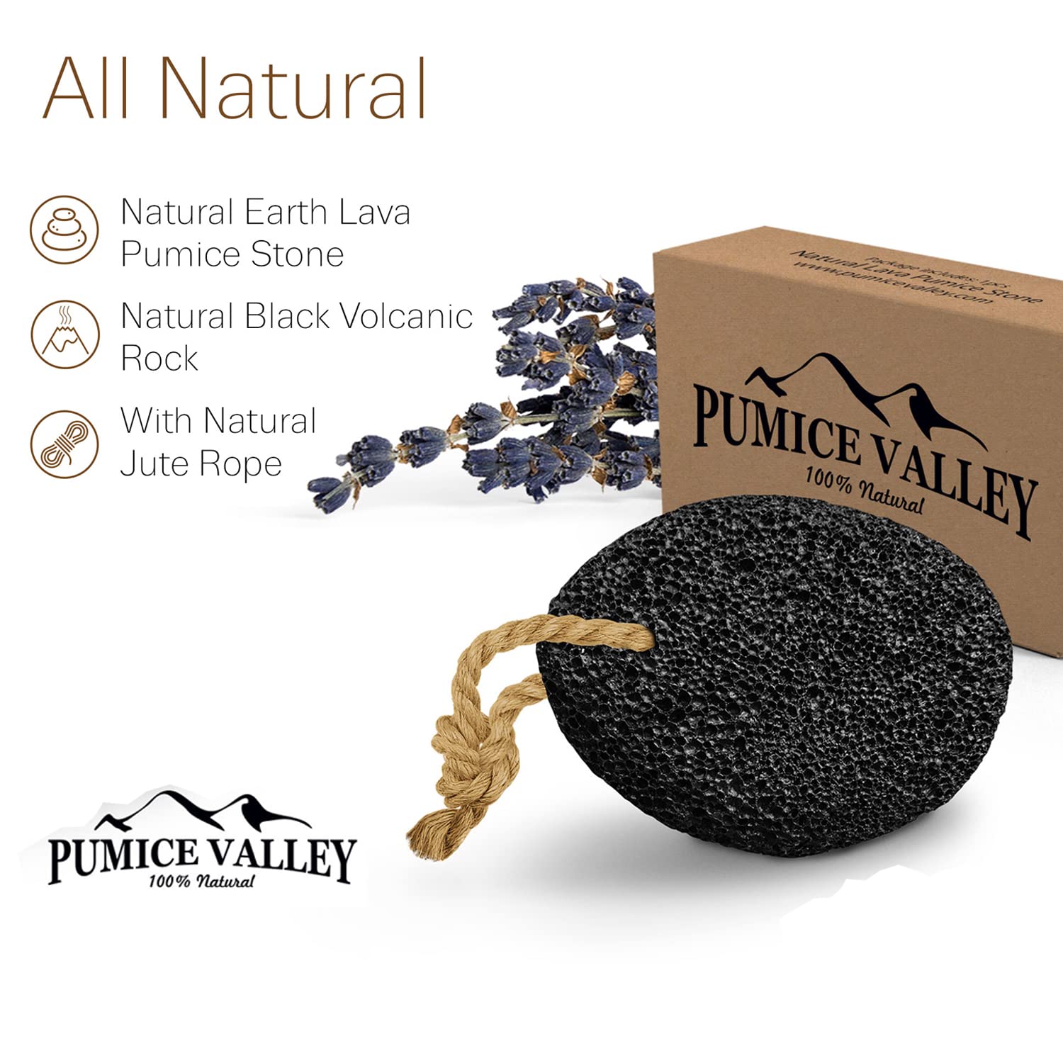 Pumice Valley callus remover tool for smoothing rough skin.