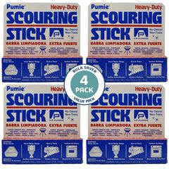 PUMIE 4-pack cleaning sticks for chemical-free stain removal in bathrooms and kitchens