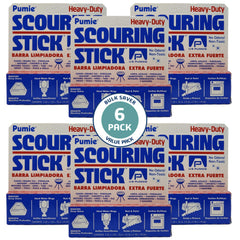 PUMIE HDW Scouring Stick removes toilet bowl stains and hard water rings.