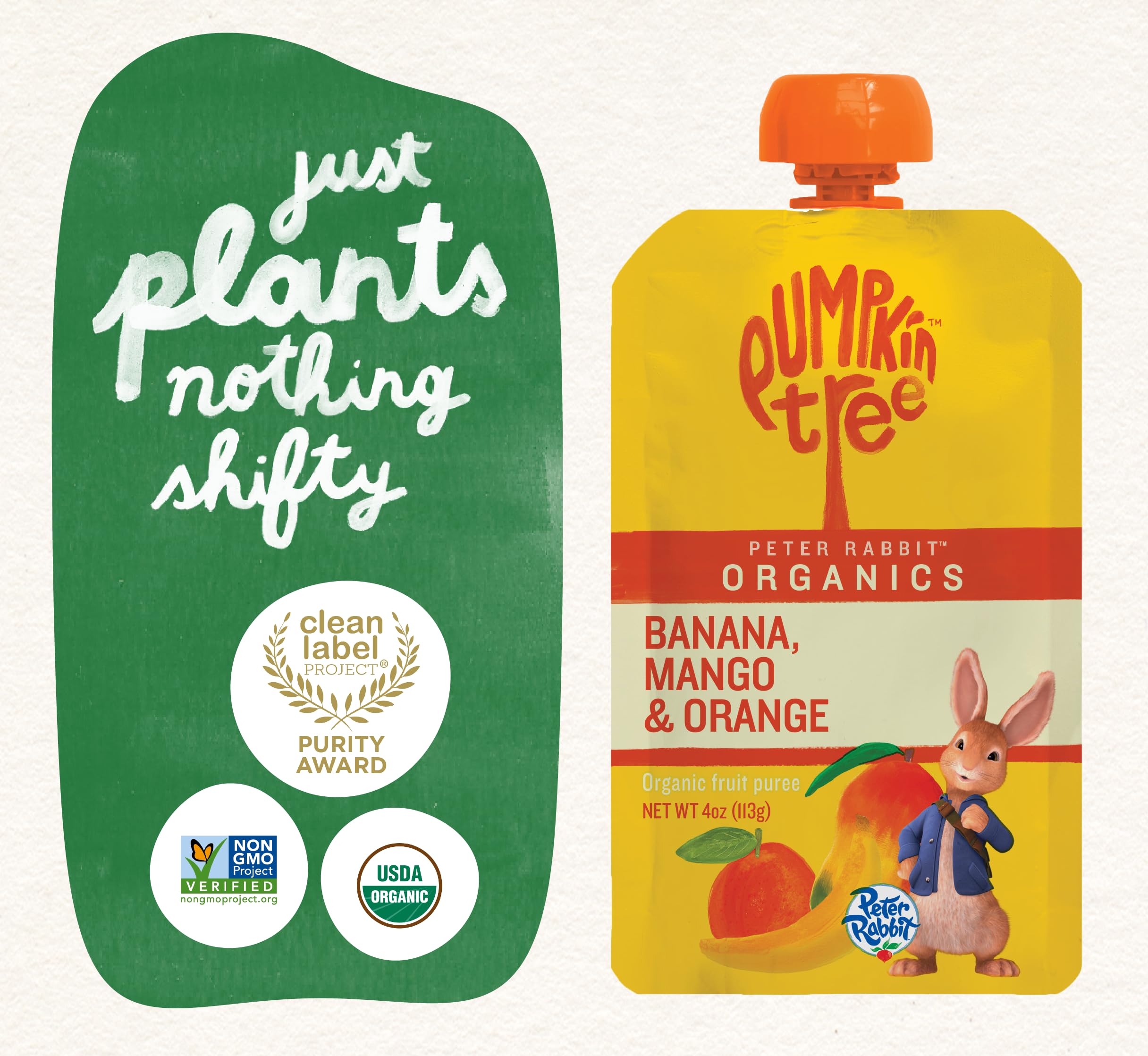 4-ounce pouch shown with 10-pack to highlight convenient serving size and value.
