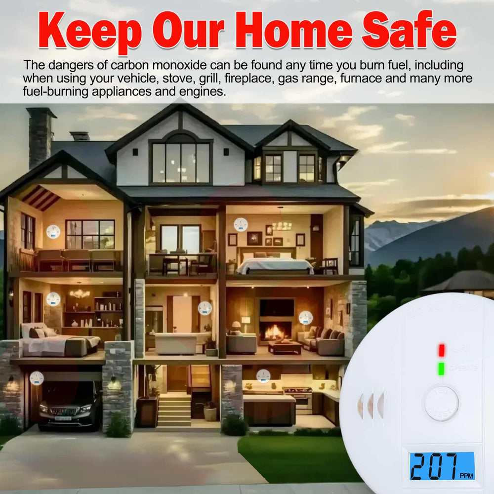Pumwry compact detector suitable for bedrooms, living rooms, offices and travel.