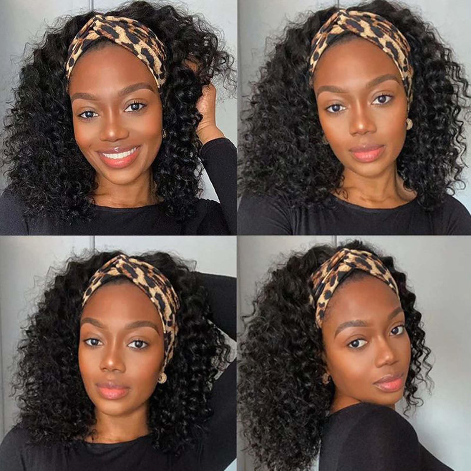 Deep wave texture adds volume for glamorous updos and ponytails.
